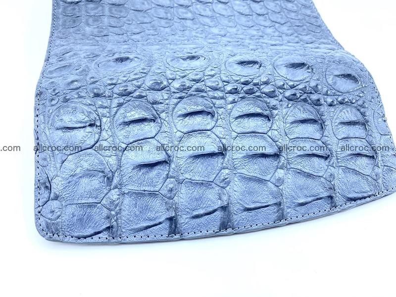 Genuine Crocodile skin trifold wallet, long wallet for women 473