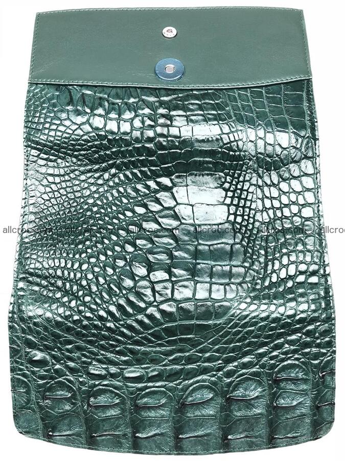 Crocodile skin trifold wallet, long wallet for women 478 Foto 7