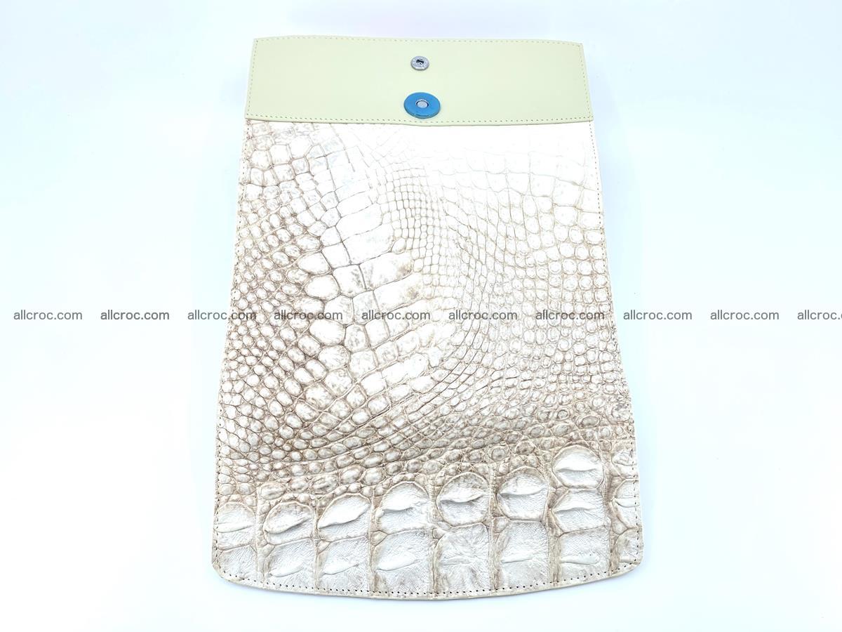 Genuine Crocodile skin trifold wallet, long wallet for women 458 Foto 9