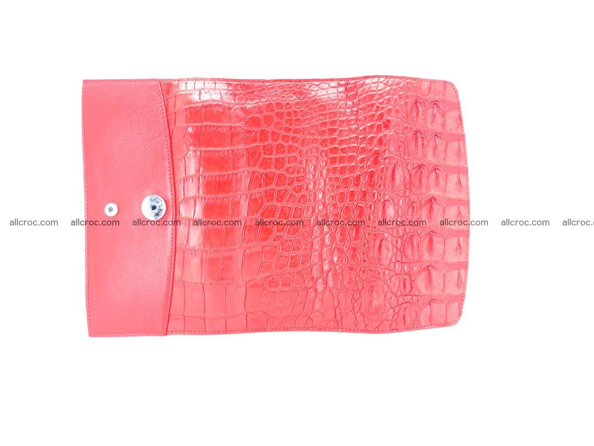 Genuine Crocodile skin trifold wallet, long wallet for women 454 Foto 8