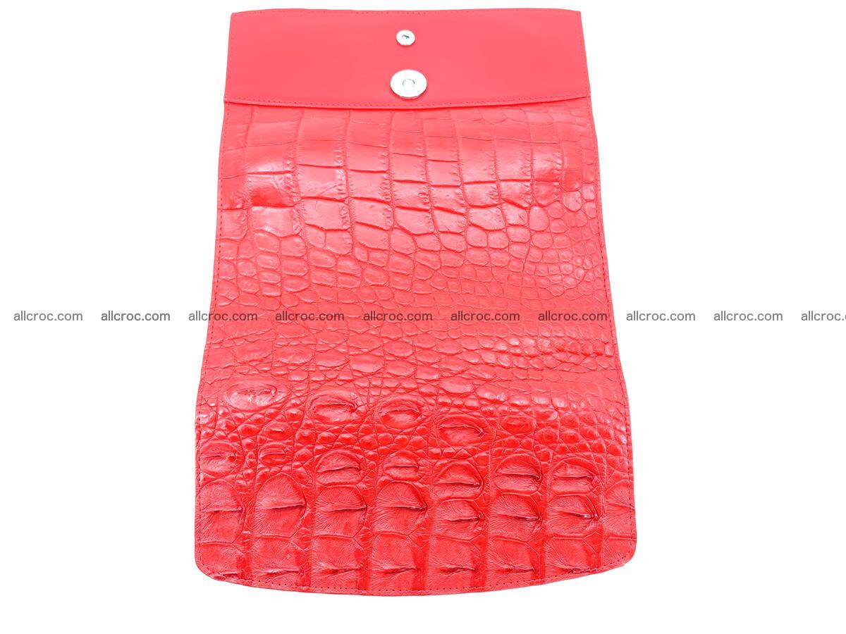 Genuine Crocodile skin trifold wallet, long wallet for women 454 Foto 9