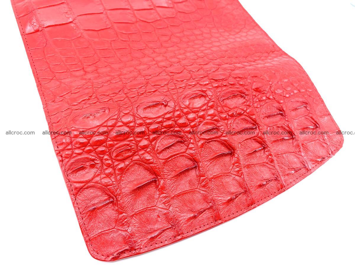 Genuine Crocodile skin trifold wallet, long wallet for women 454 Foto 4