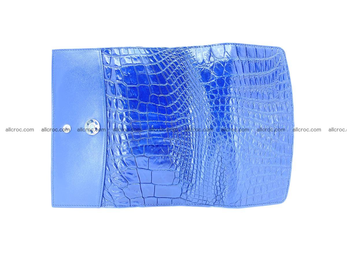 Siamese crocodile skin long wallet for women 469 Foto 8