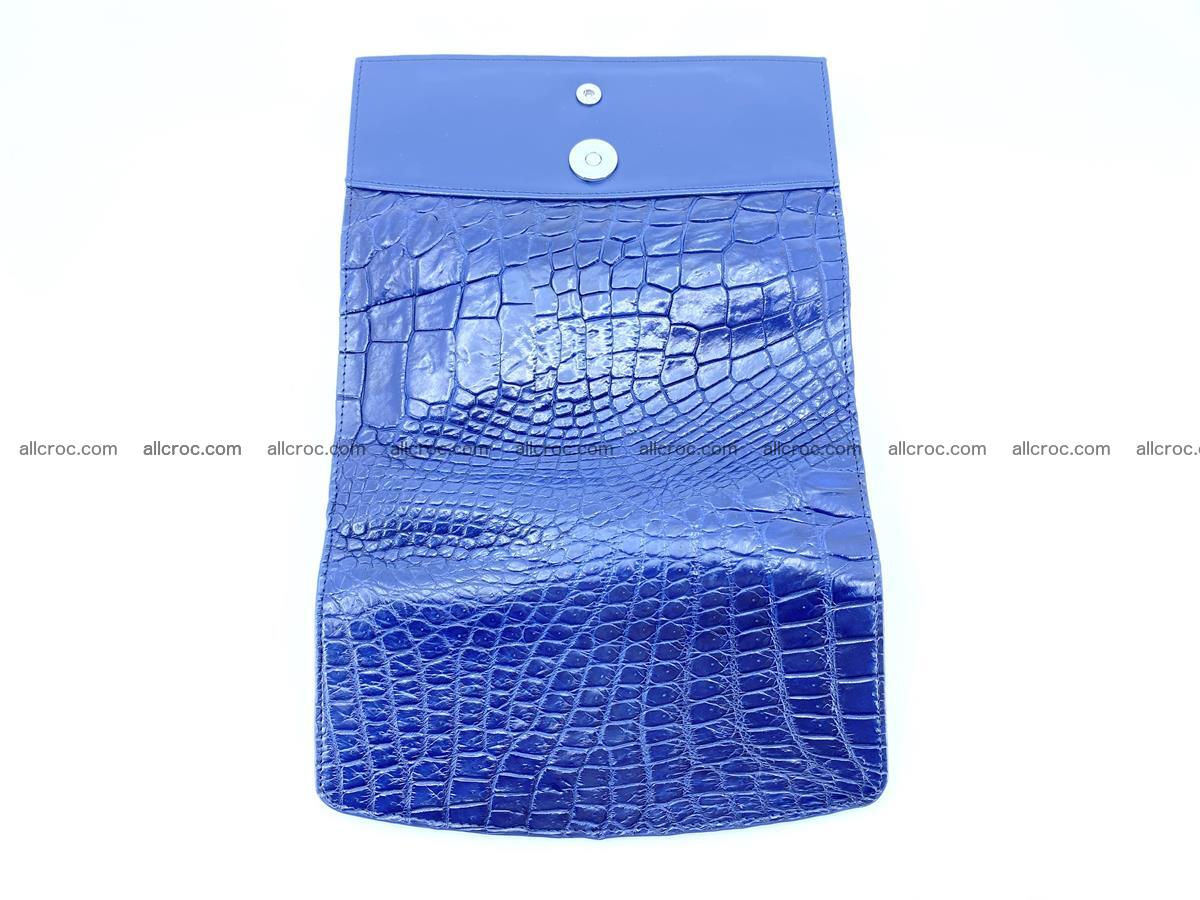Siamese crocodile skin long wallet for women 469 Foto 9