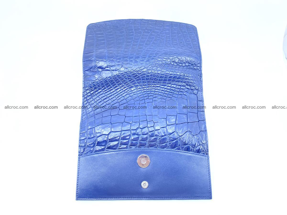Siamese crocodile skin long wallet for women 469 Foto 7