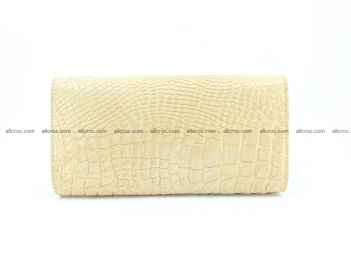 Siamese crocodile skin long wallet for women 477 Foto 1