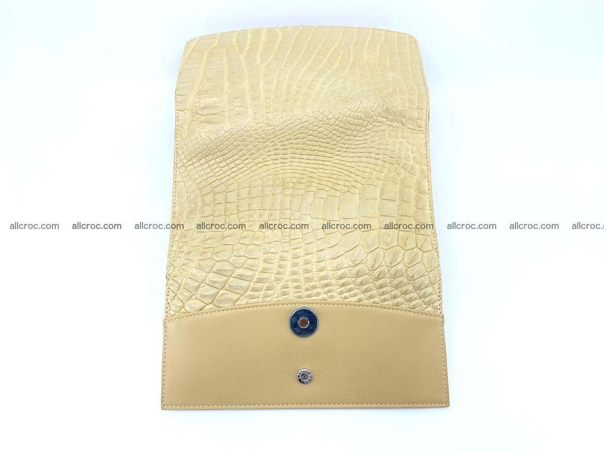 Siamese crocodile skin long wallet for women 477 Foto 9