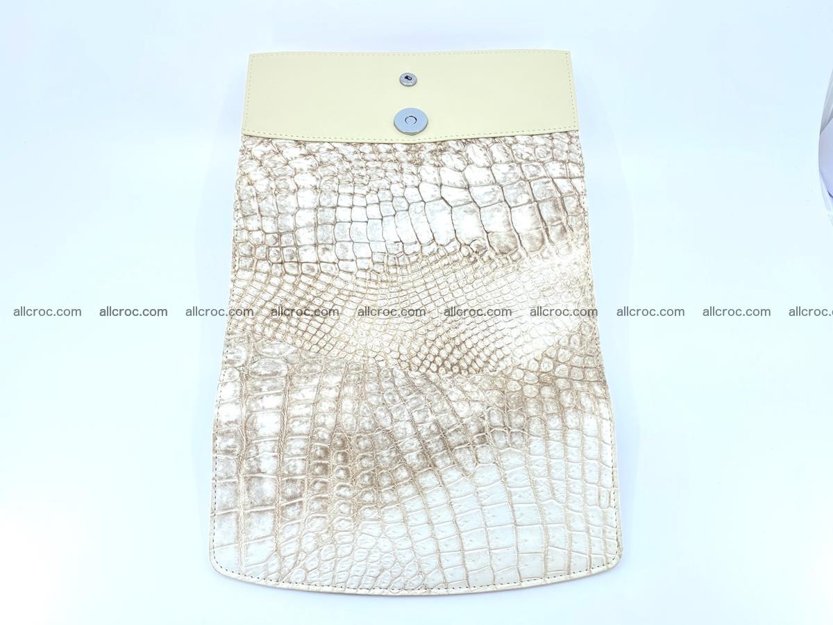 Siamese crocodile skin long wallet for women 459 Foto 9