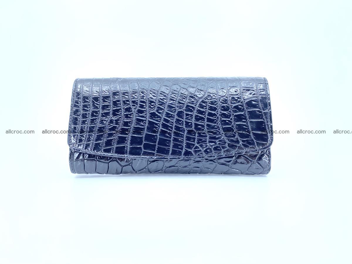 Siamese crocodile skin long wallet for women 467 Foto 0