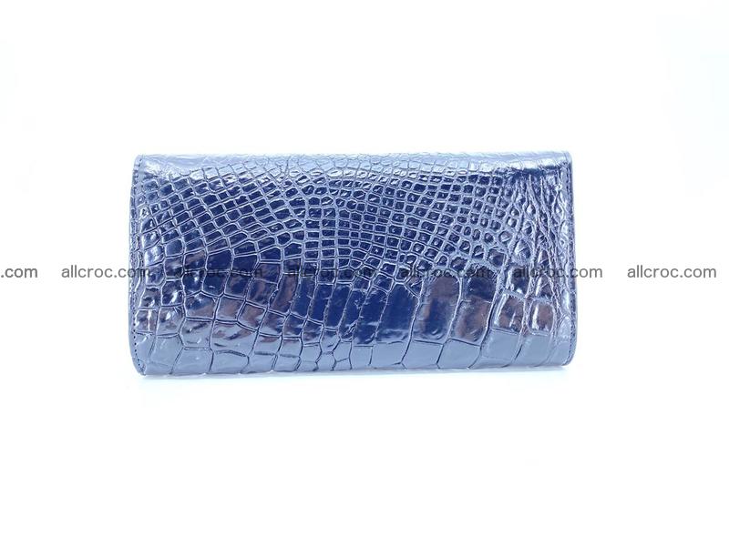 Siamese crocodile skin long wallet for women 467