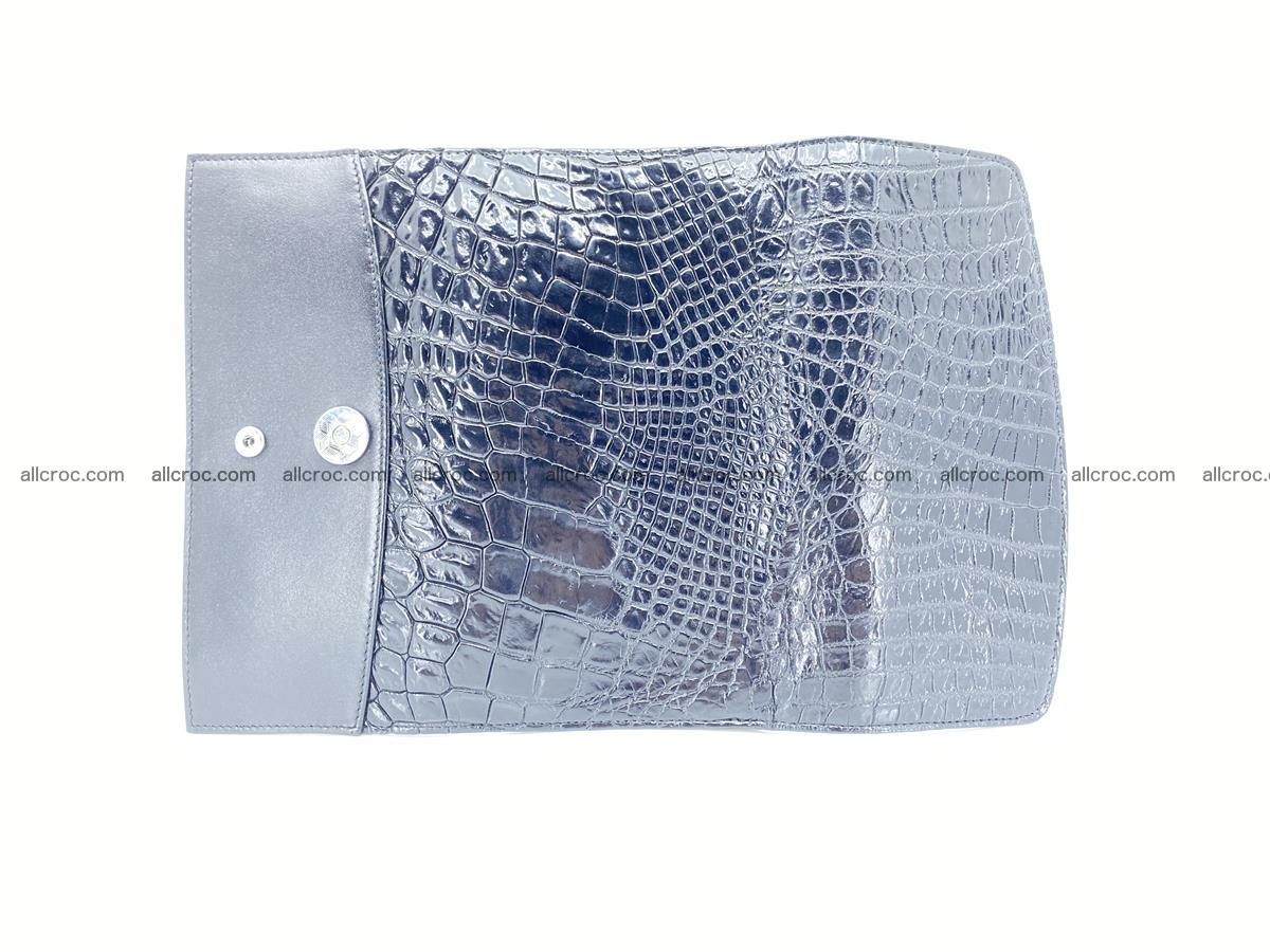 Siamese crocodile skin long wallet for women 467 Foto 7