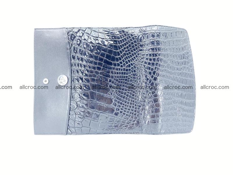 Siamese crocodile skin long wallet for women 467