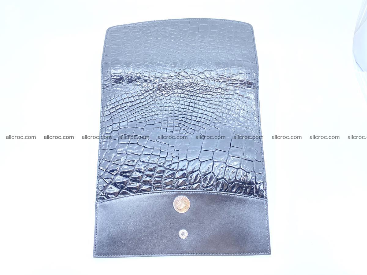 Siamese crocodile skin long wallet for women 467 Foto 9