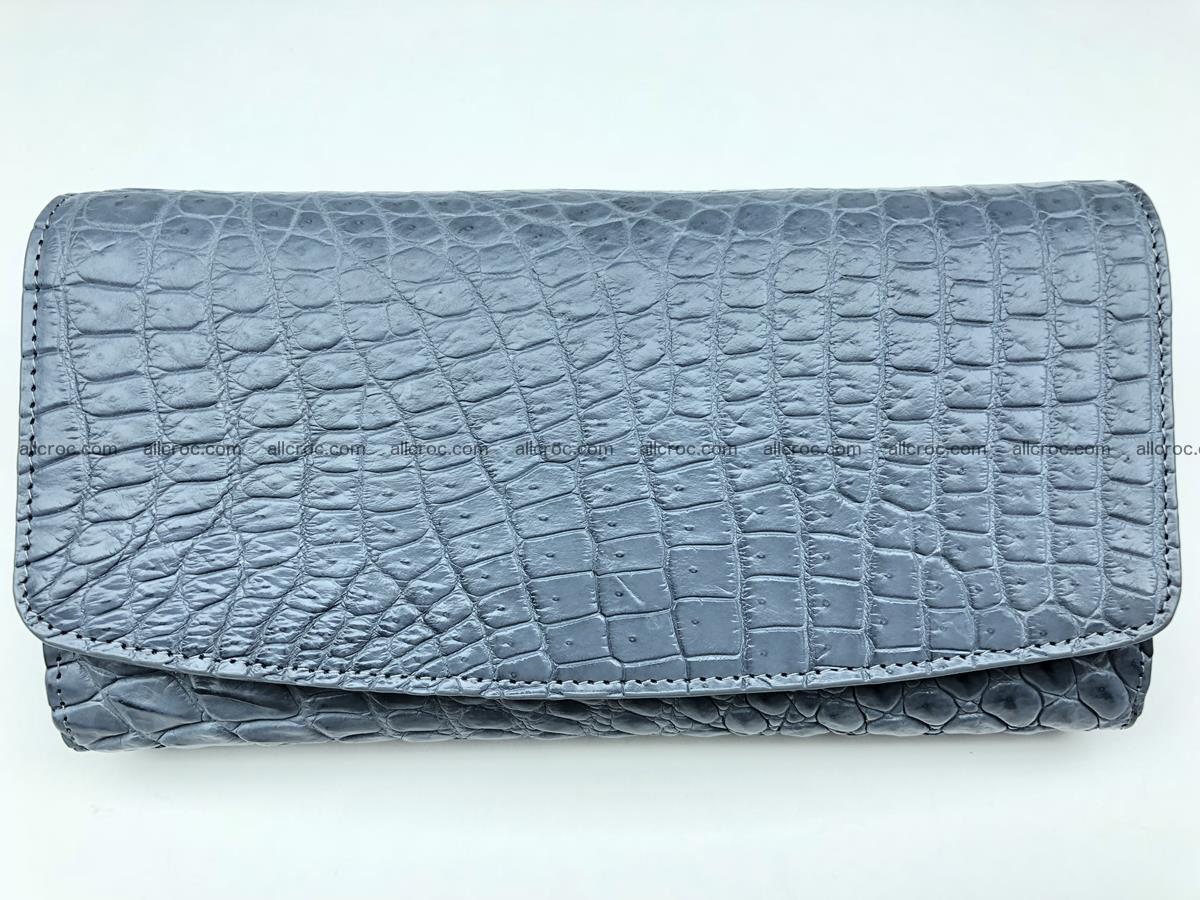 Siamese crocodile skin long wallet for women 474 Foto 0