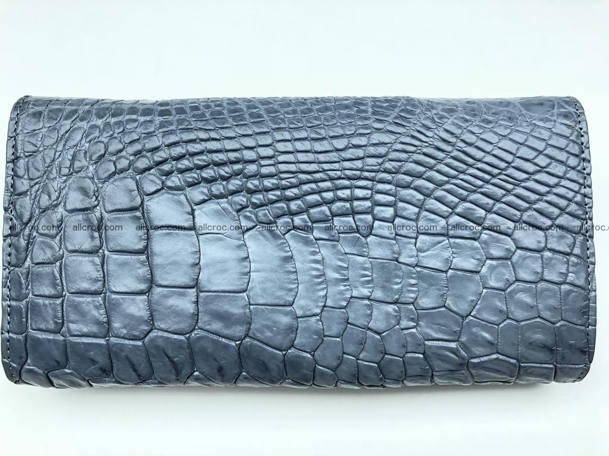 Siamese crocodile skin long wallet for women 474 Foto 1