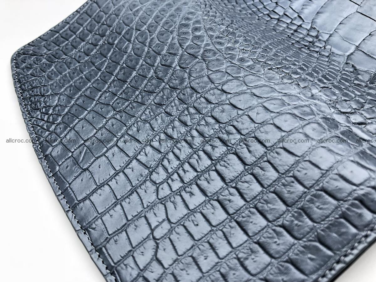 Siamese crocodile skin long wallet for women 474 Foto 8