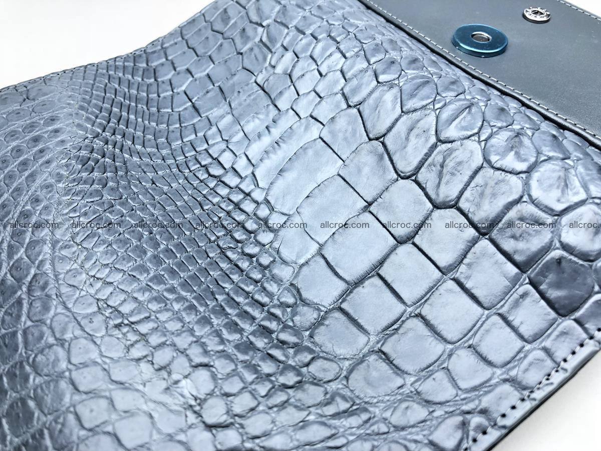 Siamese crocodile skin long wallet for women 474 Foto 9