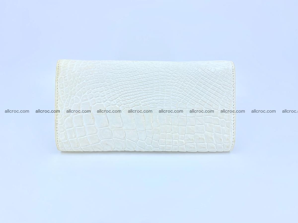 Genuine Crocodile skin wallet, long wallet for women 520 Foto 1