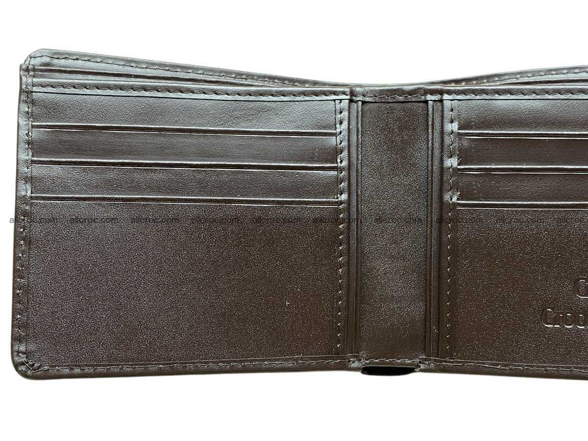 Crocodile skin wallet 2864 Foto 10