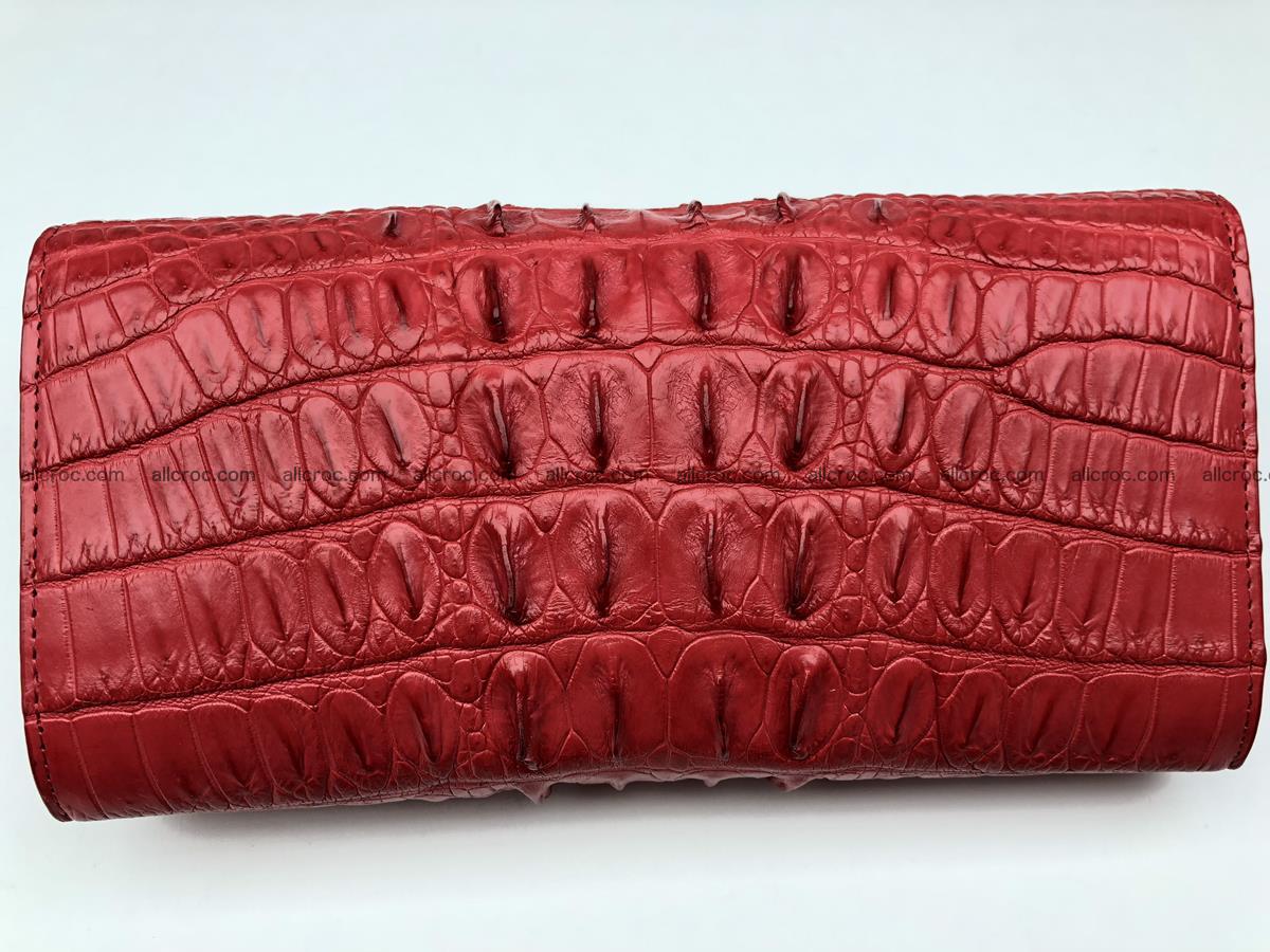 Genuine Crocodile skin wallet, trifold, long wallet for women 453 Foto 1