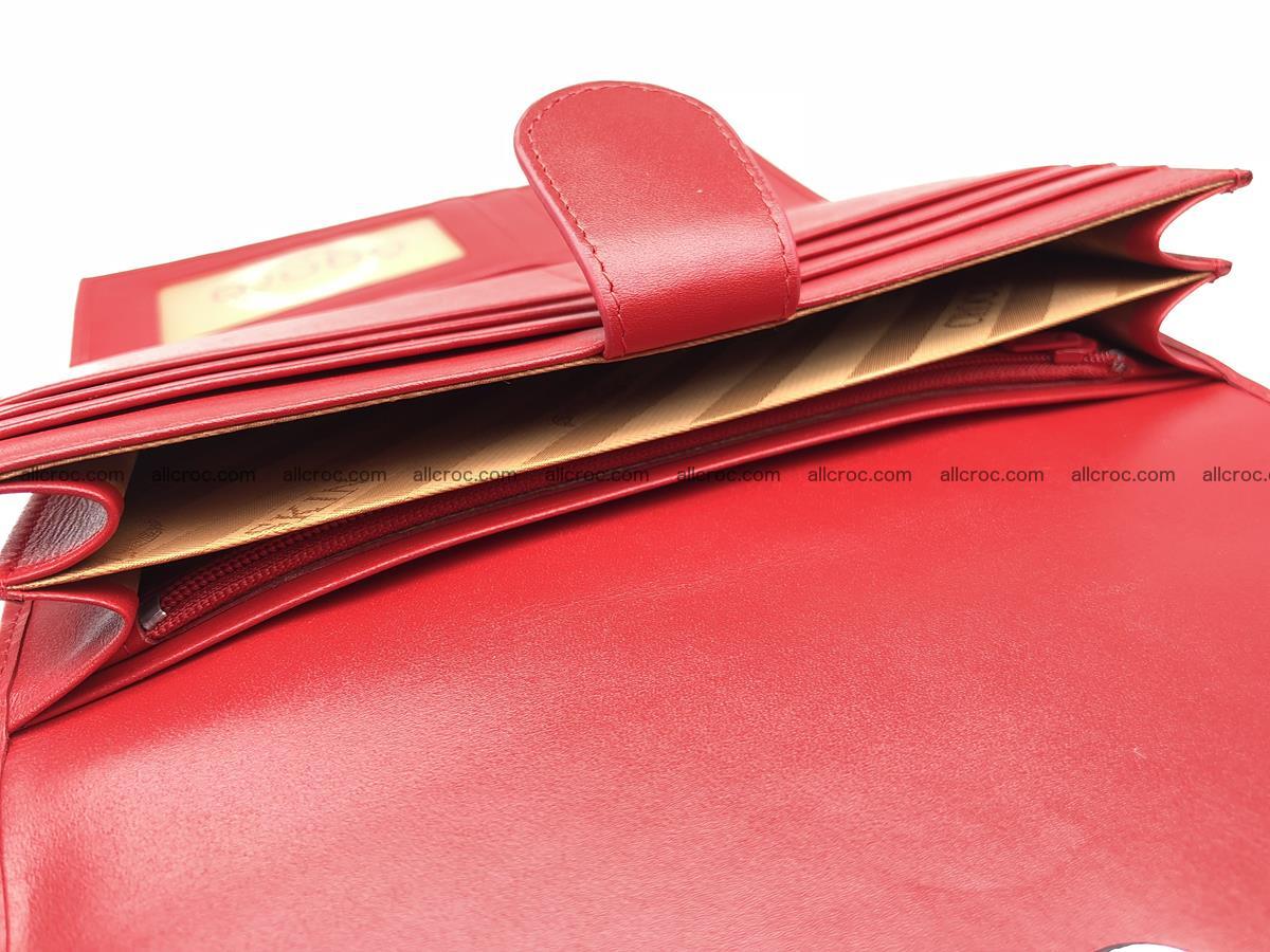 Genuine Crocodile skin wallet, trifold, long wallet for women 453 Foto 11