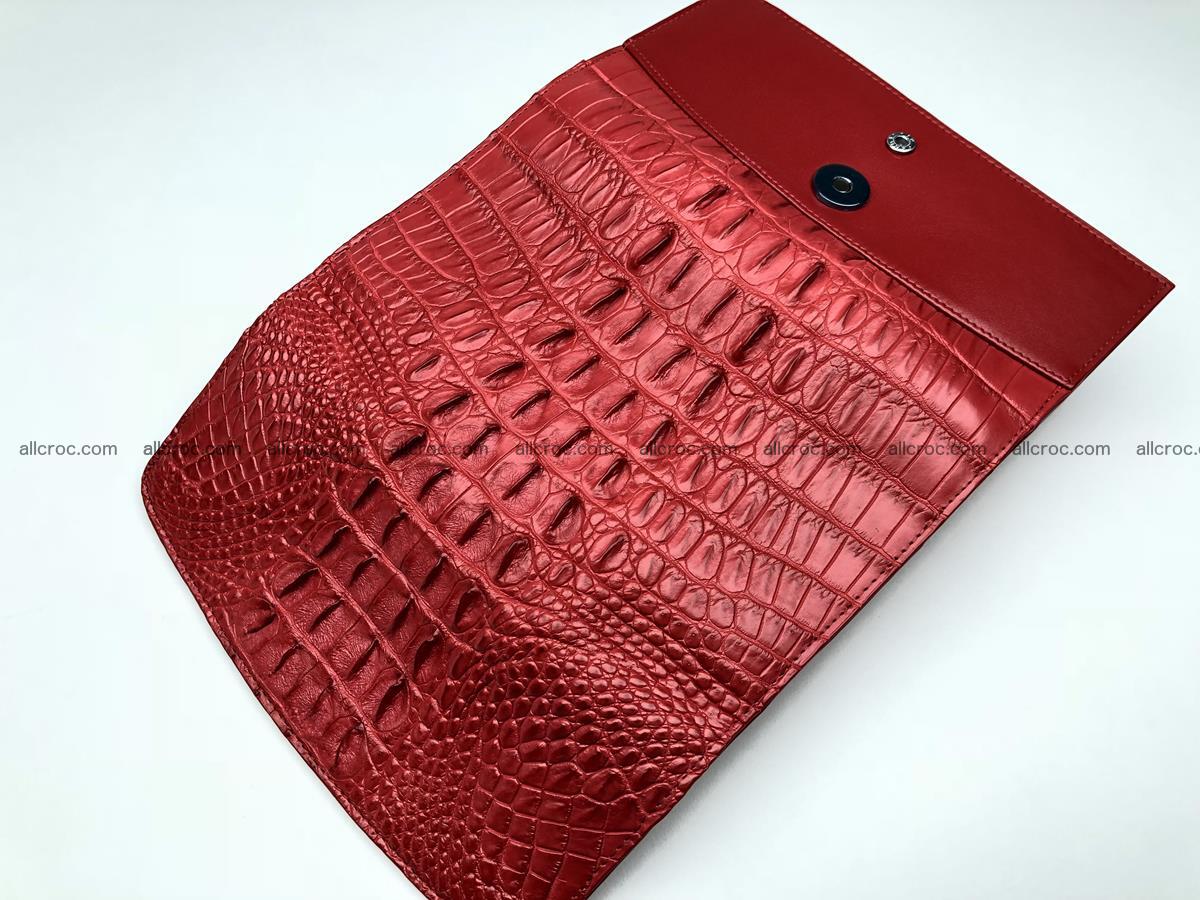 Genuine Crocodile skin wallet, trifold, long wallet for women 453 Foto 5