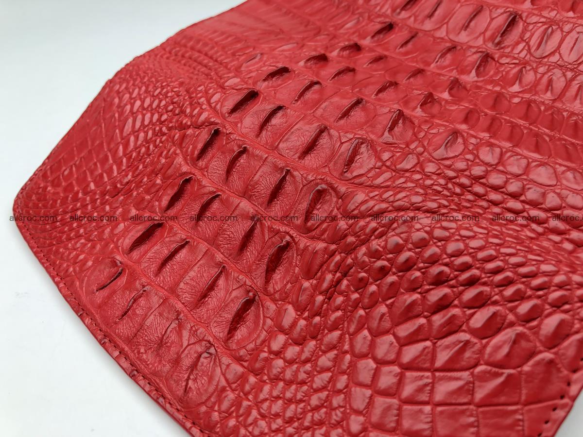 Genuine Crocodile skin wallet, trifold, long wallet for women 453 Foto 7