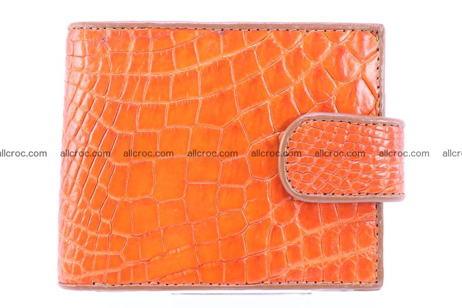 Genuine crocodile wallet with half belt and coin compartment 229