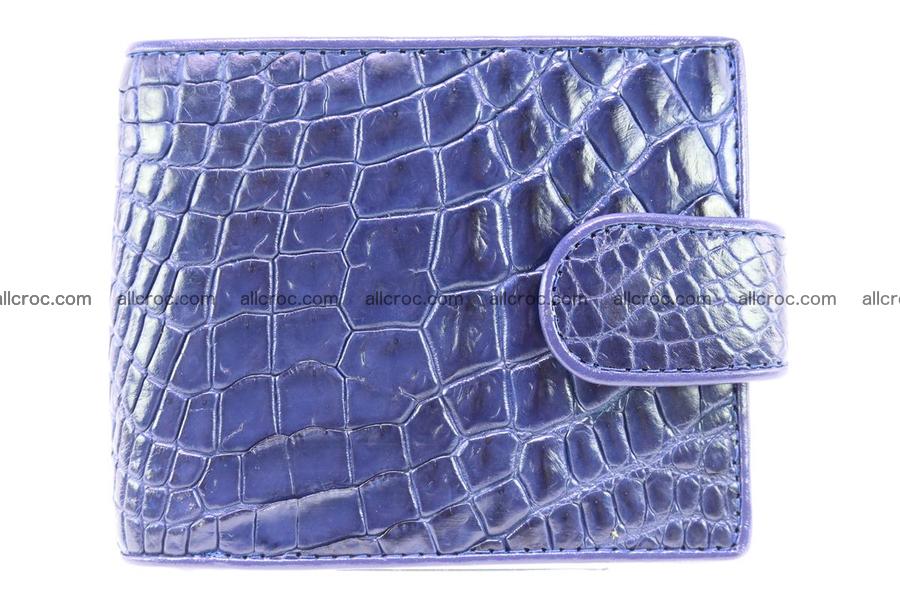 Genuine crocodile wallet with half belt and coin compartment 231