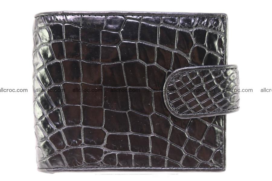Genuine crocodile wallet with half belt and coin compartment 237