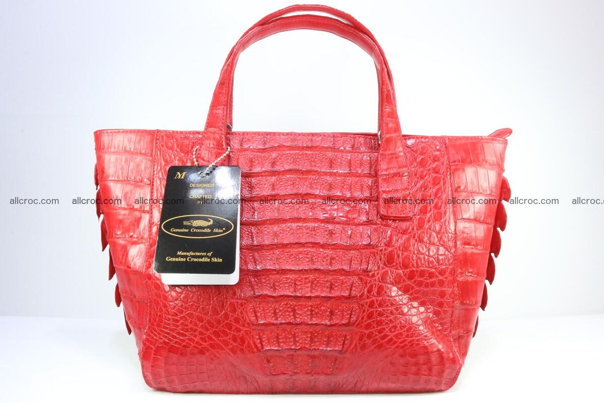 Genuine crocodile women's handbag 052 Foto 1