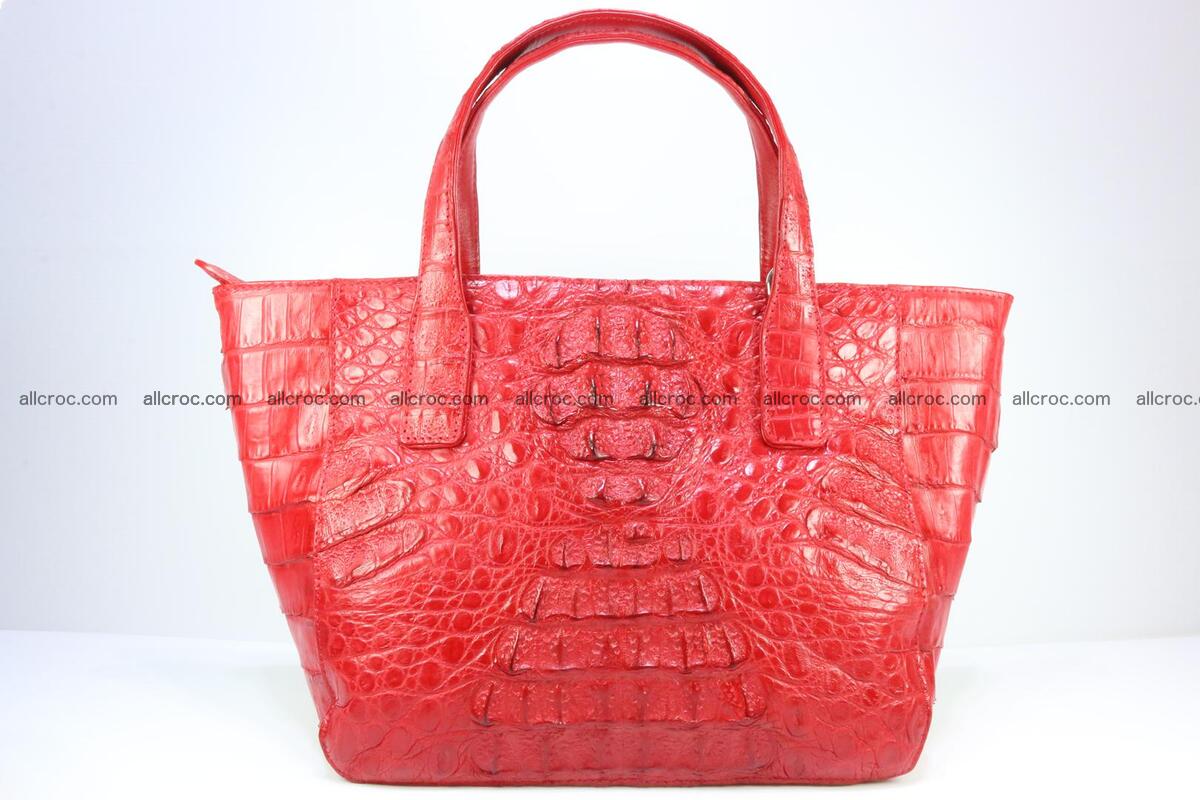 Genuine crocodile women's handbag 052 Foto 0