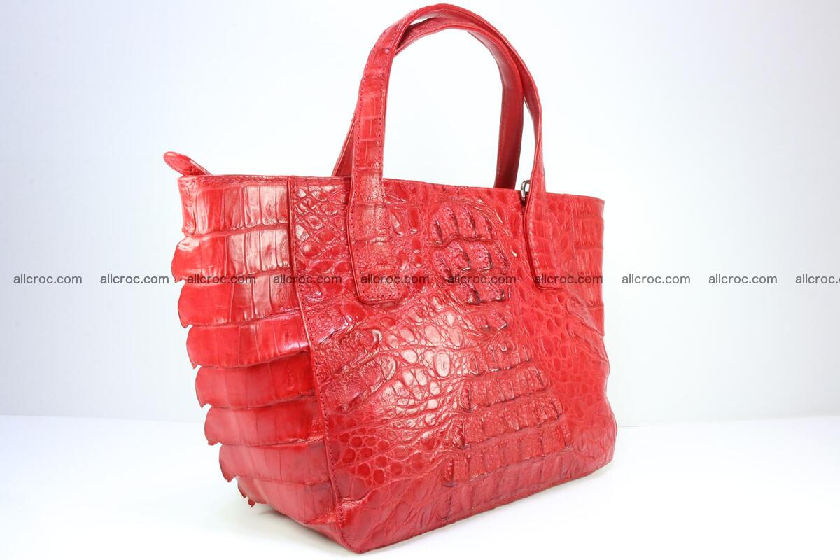 Genuine crocodile women's handbag 052 Foto 2