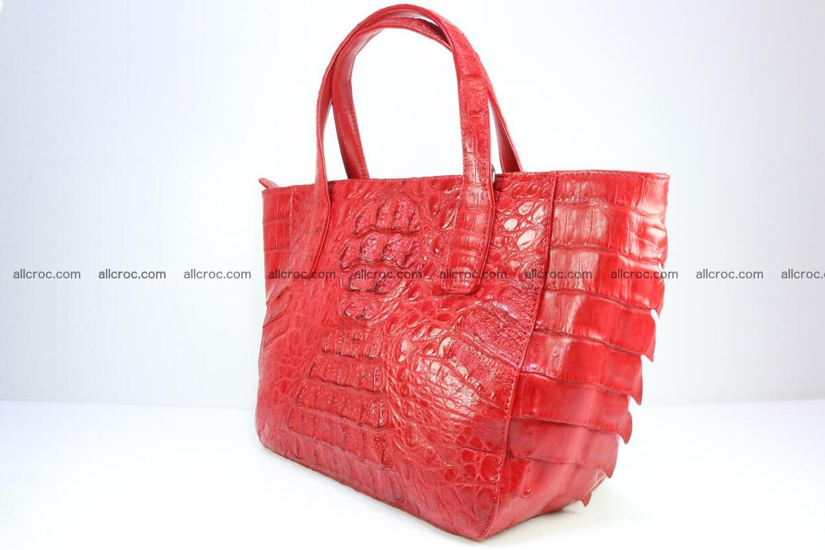 Genuine crocodile women's handbag 052 Foto 3