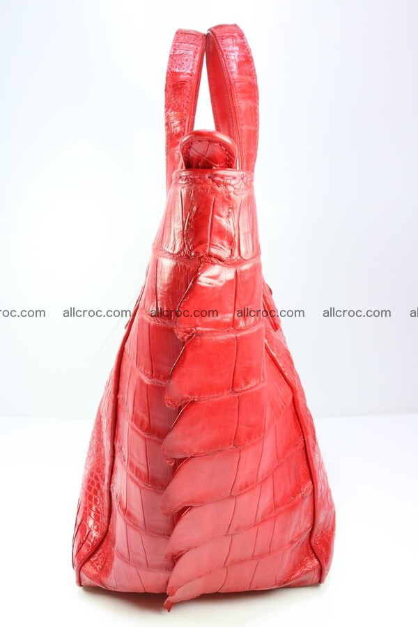Genuine crocodile women's handbag 052 Foto 7