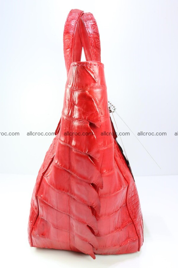Genuine crocodile women's handbag 052 Foto 8