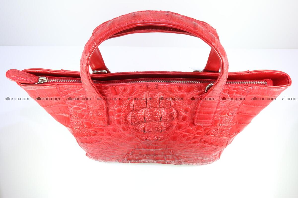 Genuine crocodile women's handbag 052 Foto 4
