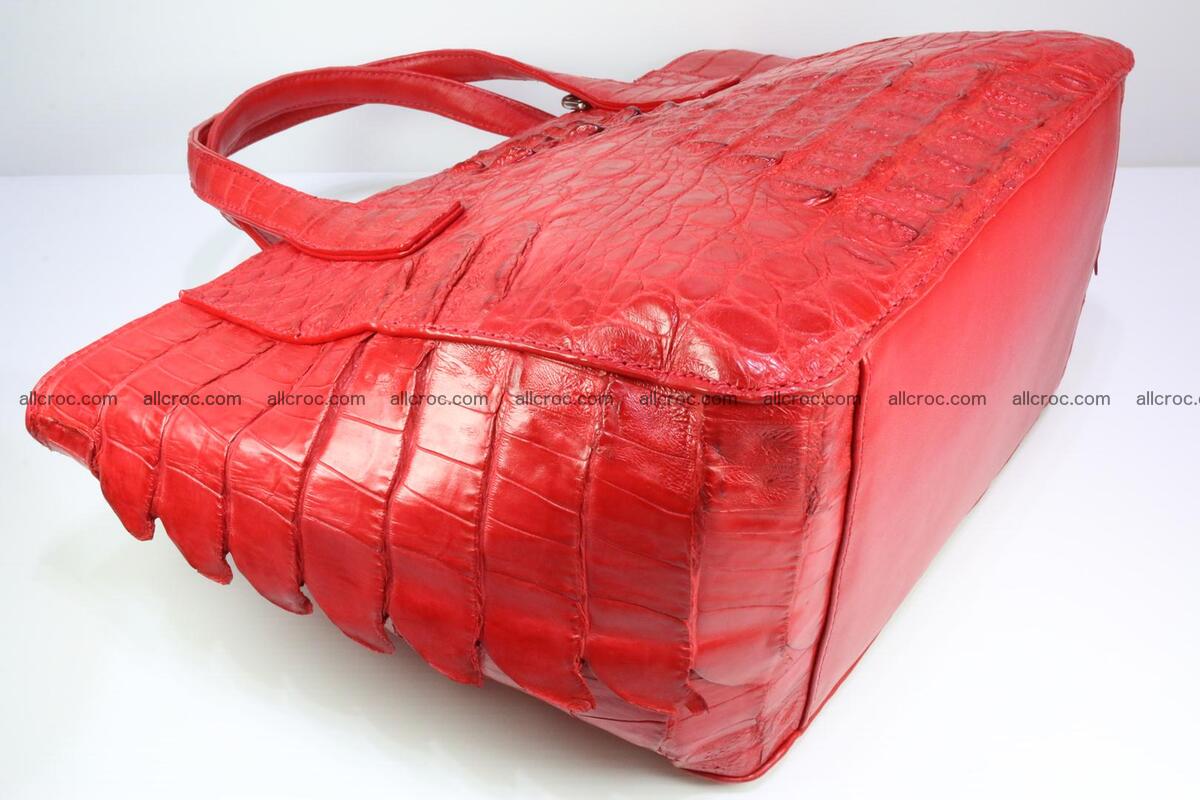 Genuine crocodile women's handbag 052 Foto 11