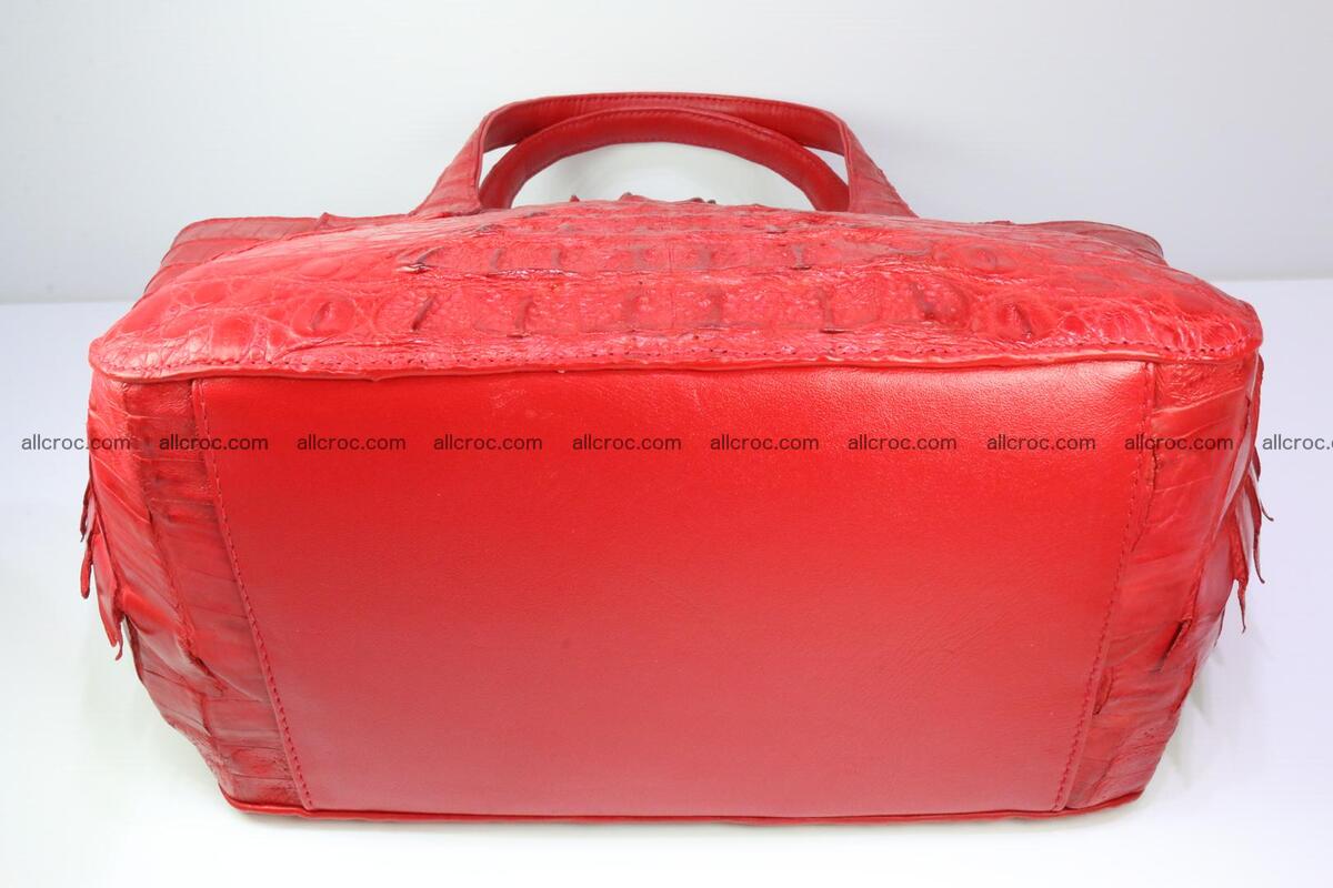Genuine crocodile women's handbag 052 Foto 10