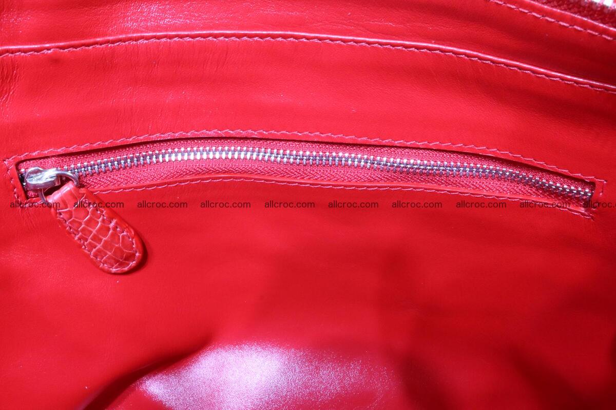 Genuine crocodile women's handbag 052 Foto 13