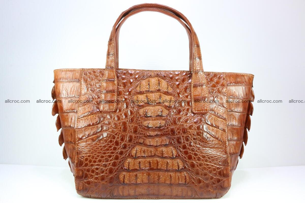 Genuine crocodile women's handbag 053 Foto 0