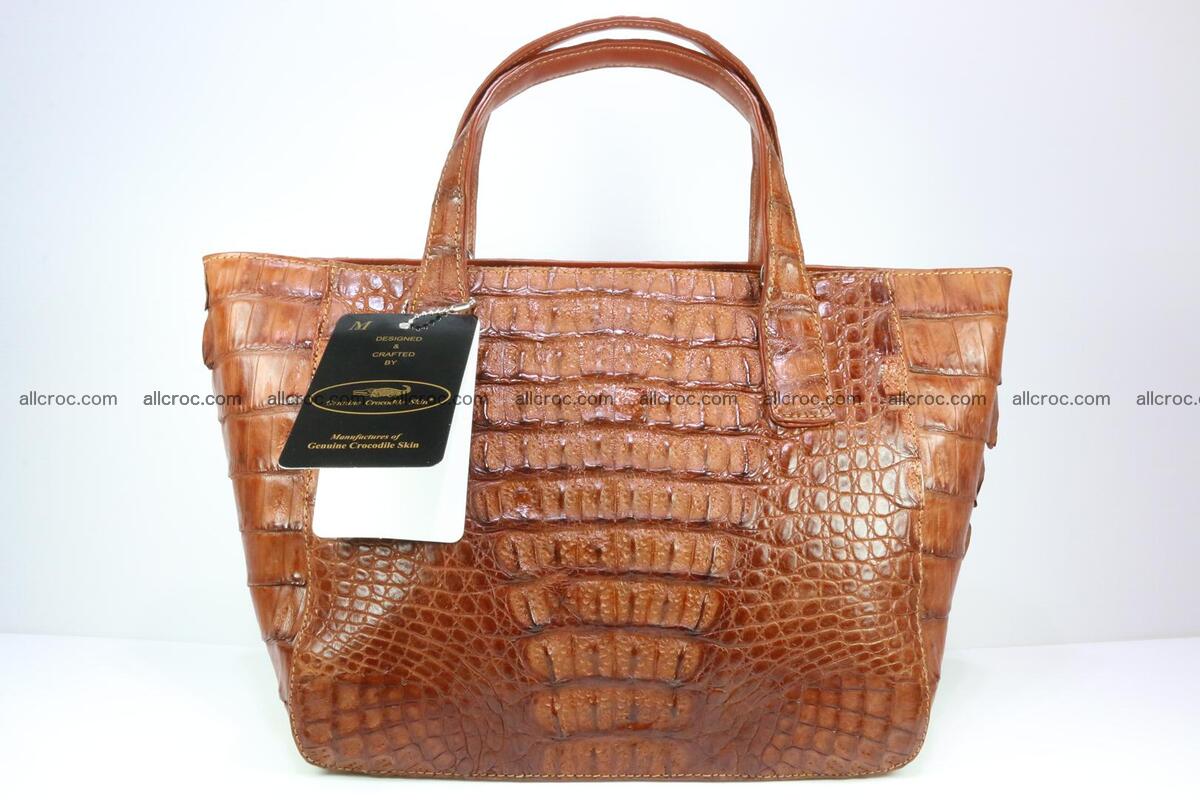 Genuine crocodile women's handbag 053 Foto 2