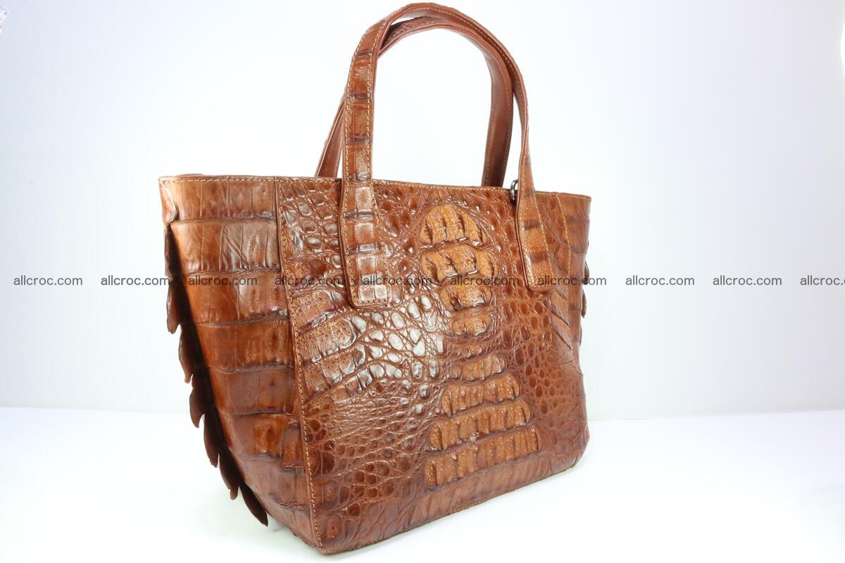 Genuine crocodile women's handbag 053 Foto 1