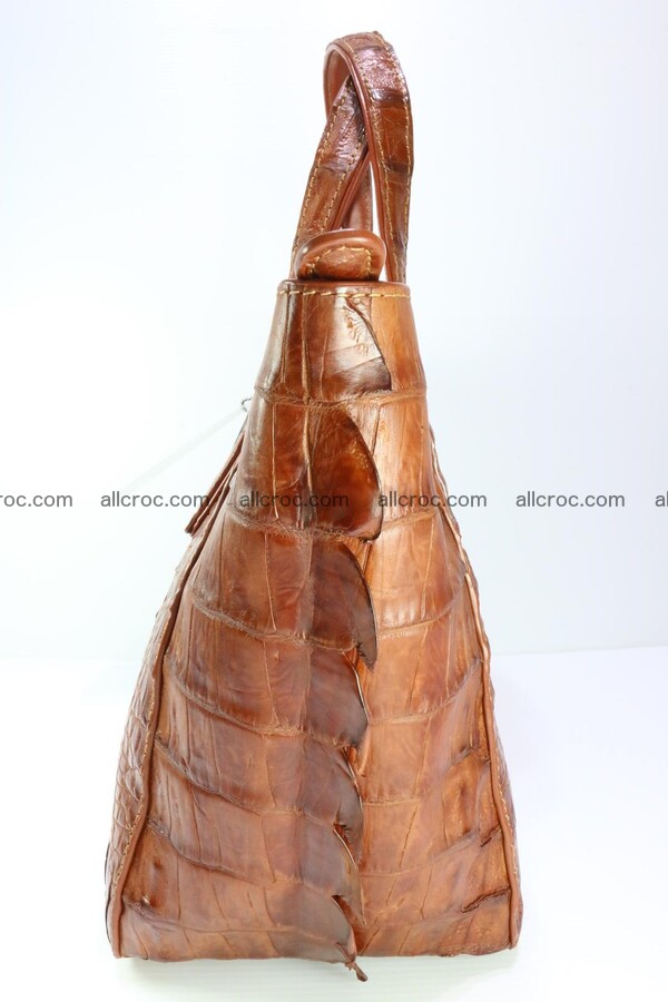 Genuine crocodile women's handbag 053 Foto 7