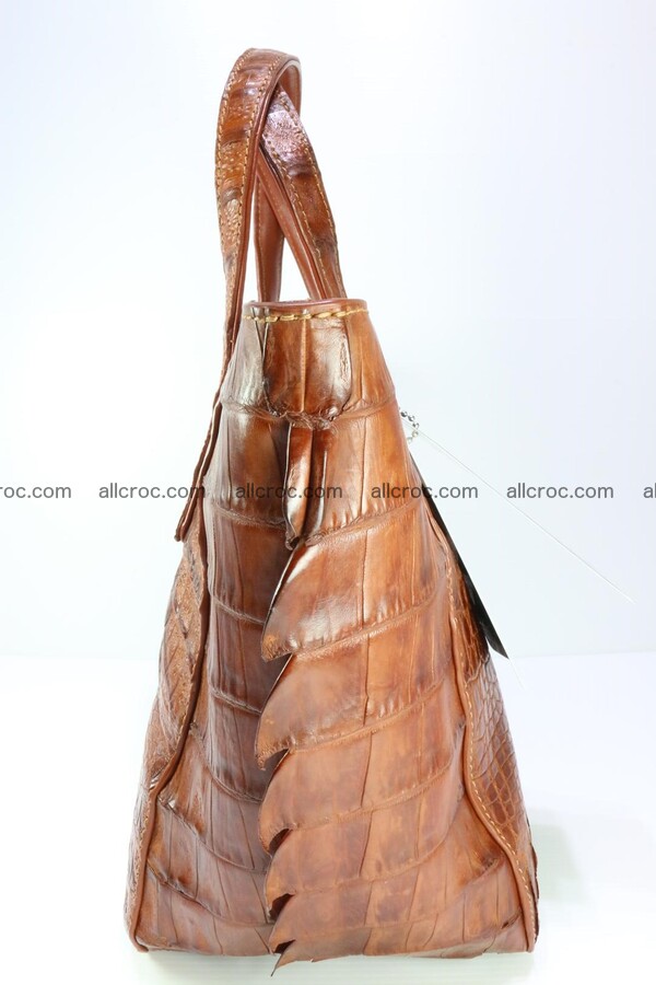 Genuine crocodile women's handbag 053 Foto 8