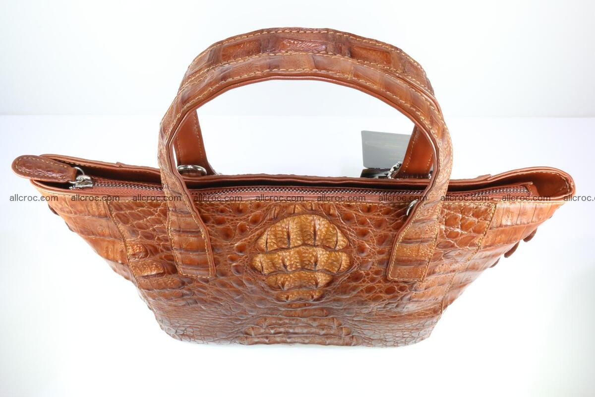 Genuine crocodile women's handbag 053 Foto 6