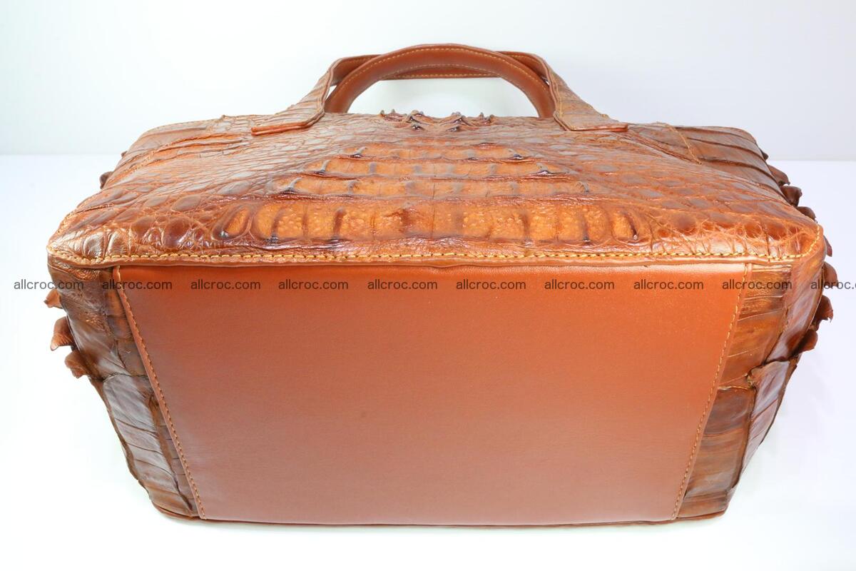 Genuine crocodile women's handbag 053 Foto 11