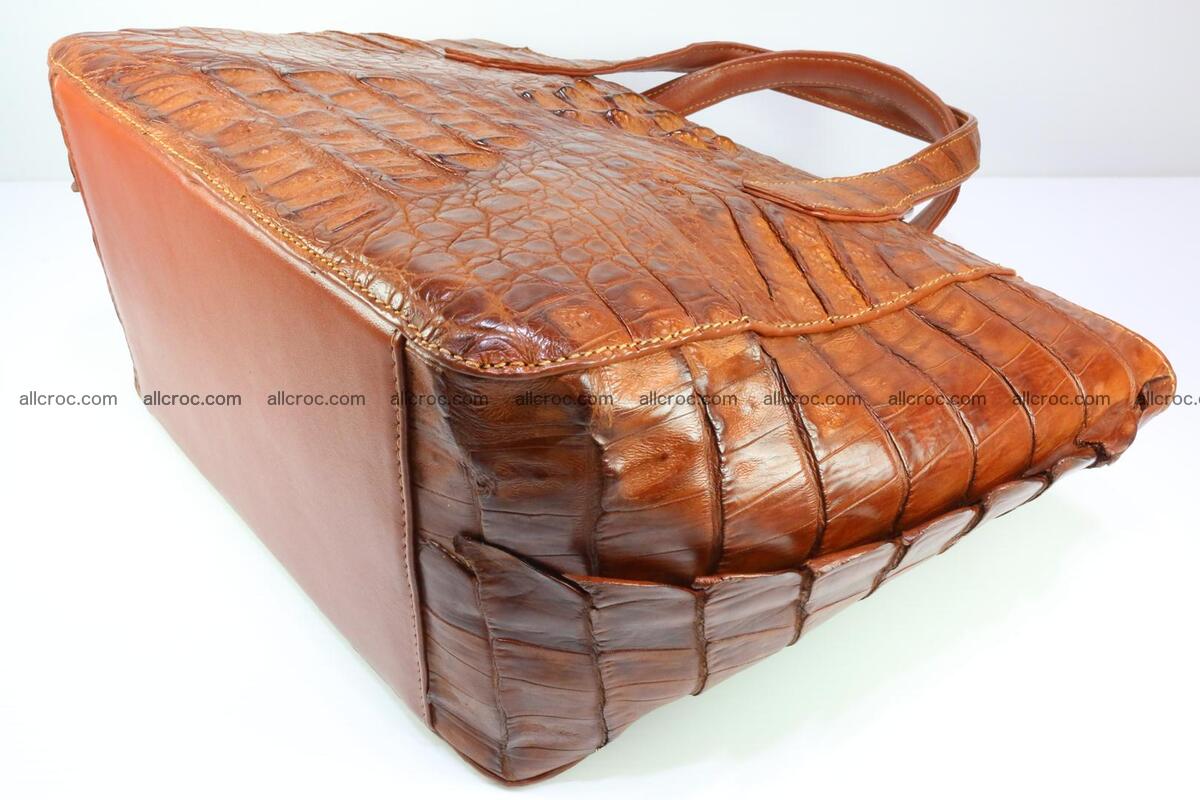 Genuine crocodile women's handbag 053 Foto 10