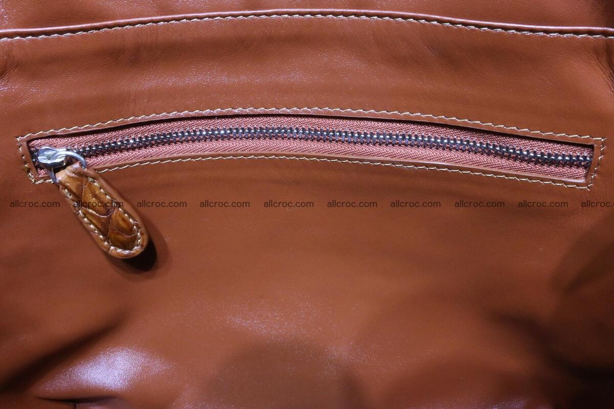 Genuine crocodile women's handbag 053 Foto 13