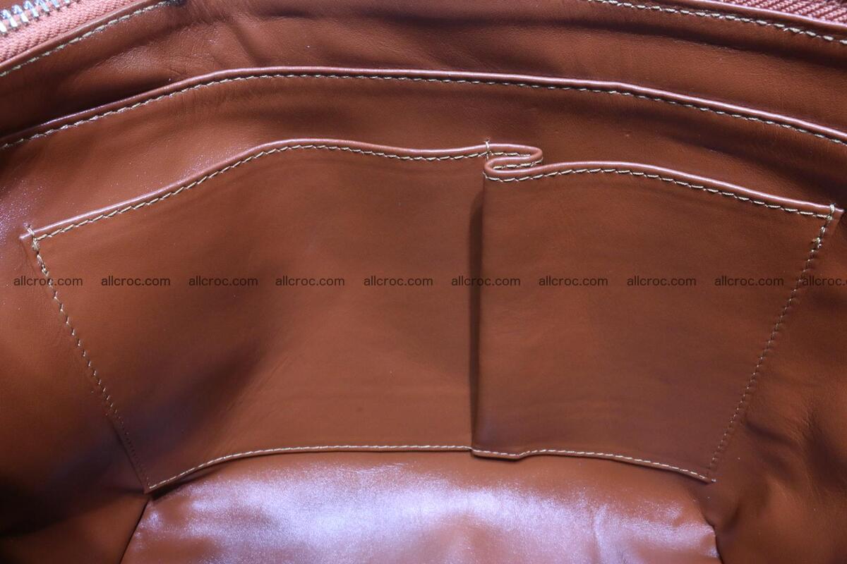 Genuine crocodile women's handbag 053 Foto 14